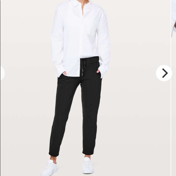 🍋lululemon On the Fly black pant❤️Thin and comfy! - Picture 1 of 16